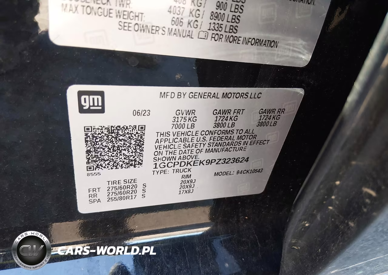 2023 Chevrolet Silverado 1500 4Wd Short Bed Lt With 2Fl VIN:1GCPDKEK9PZ323624 - 9