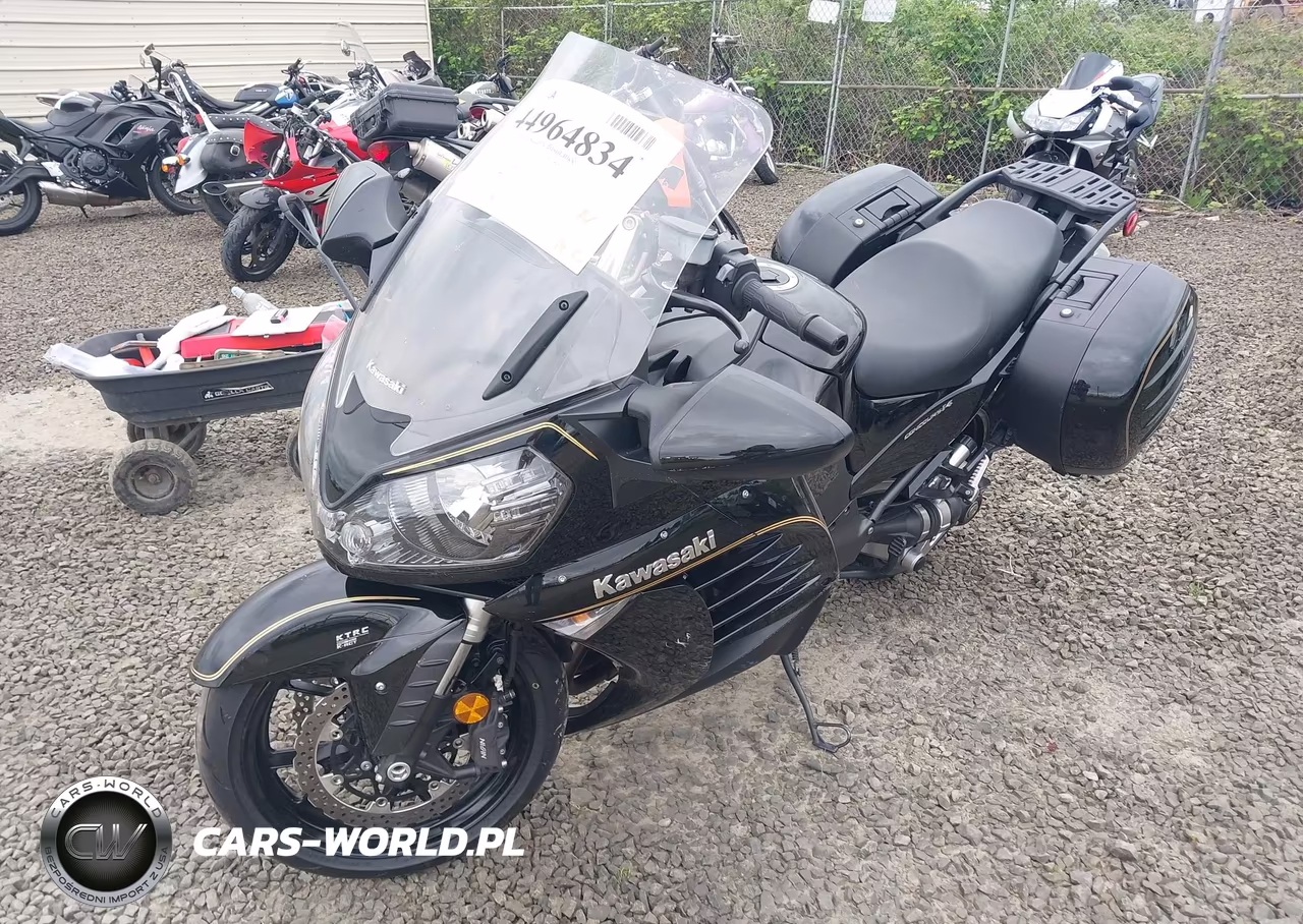 2012 Kawasaki Zg1400 C VIN:JKBZGNC11CA015633 - 2