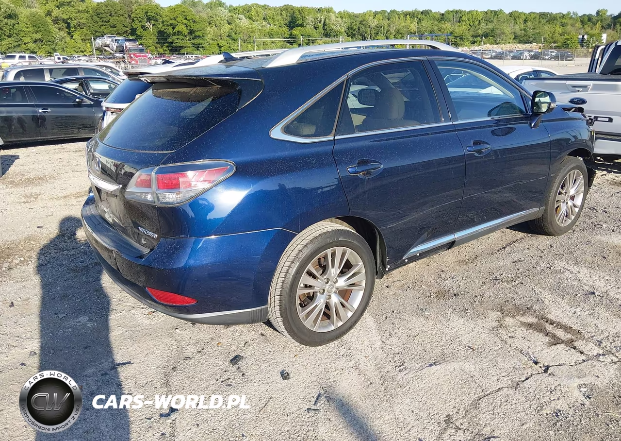 2013 Lexus Rx 350 VIN:2T2ZK1BA0DC123110 - 4