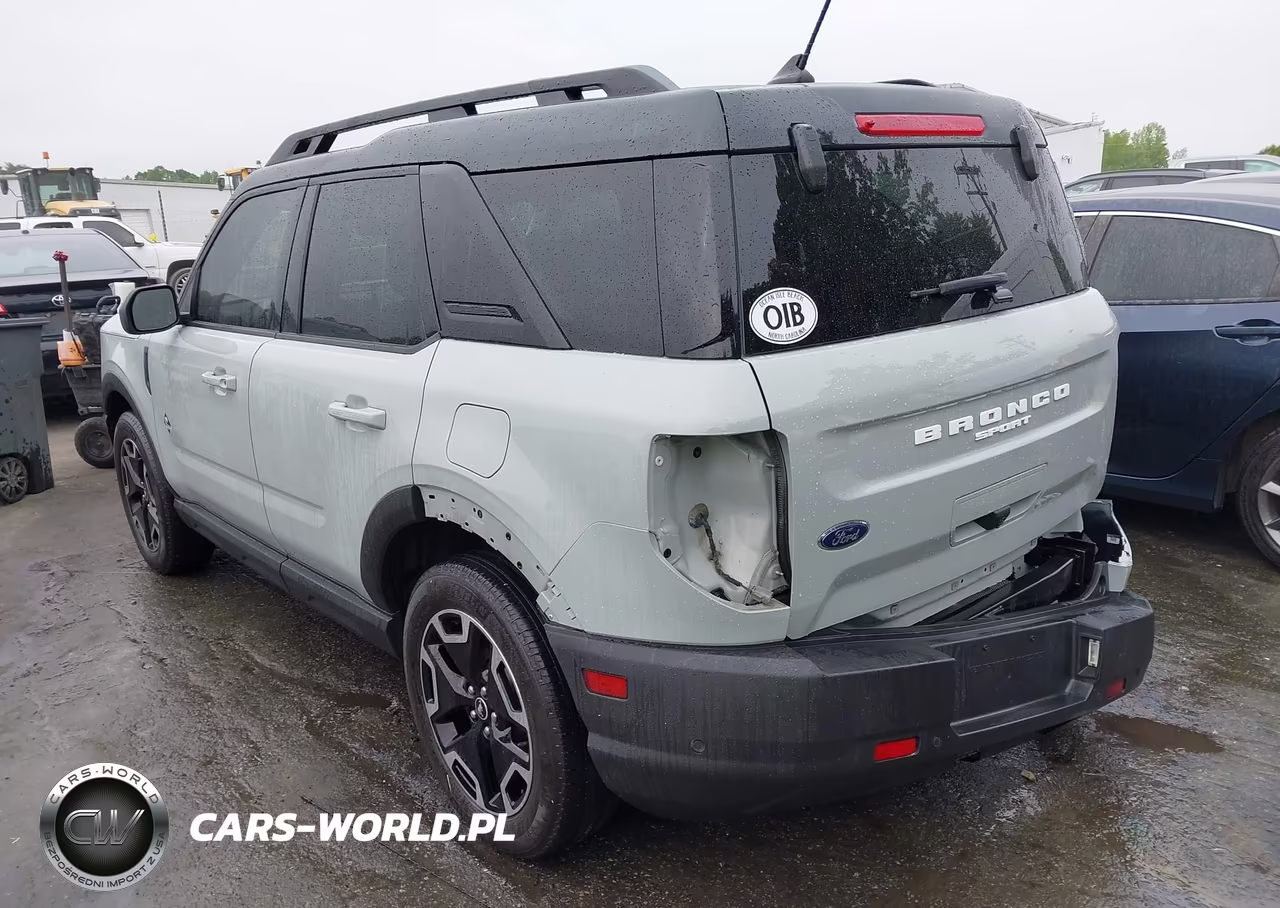2022 Ford Bronco Sport Outer Banks VIN:3FMCR9C61NRD25203 - 3