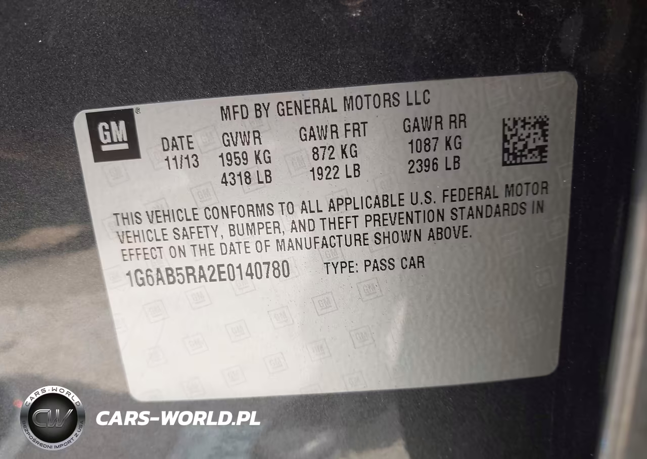 2014 Cadillac Ats Luxury VIN:1G6AB5RA2E0140780 - 9