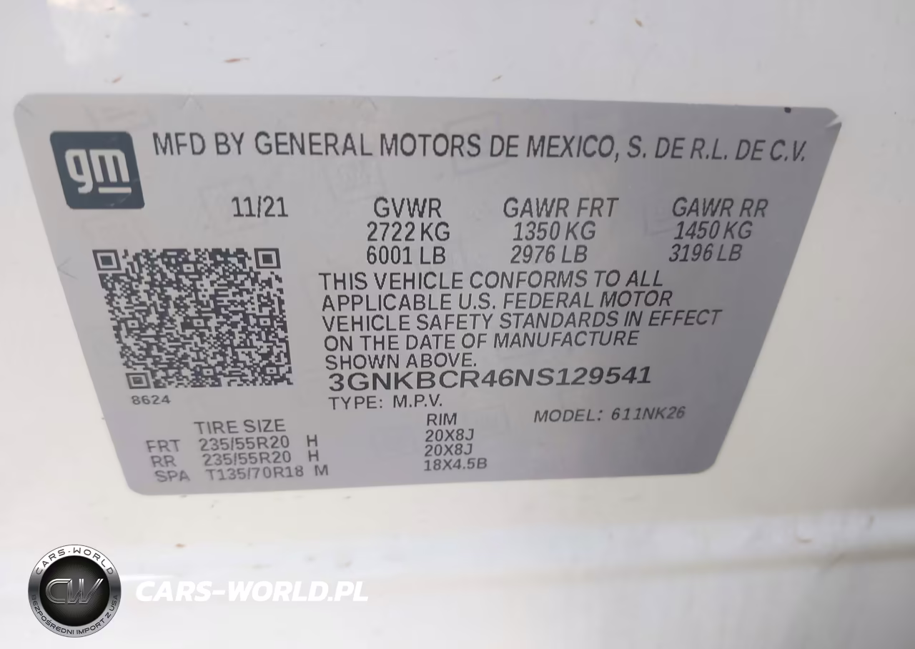 2022 Chevrolet Blazer Fwd 2Lt VIN:3GNKBCR46NS129541 - 9