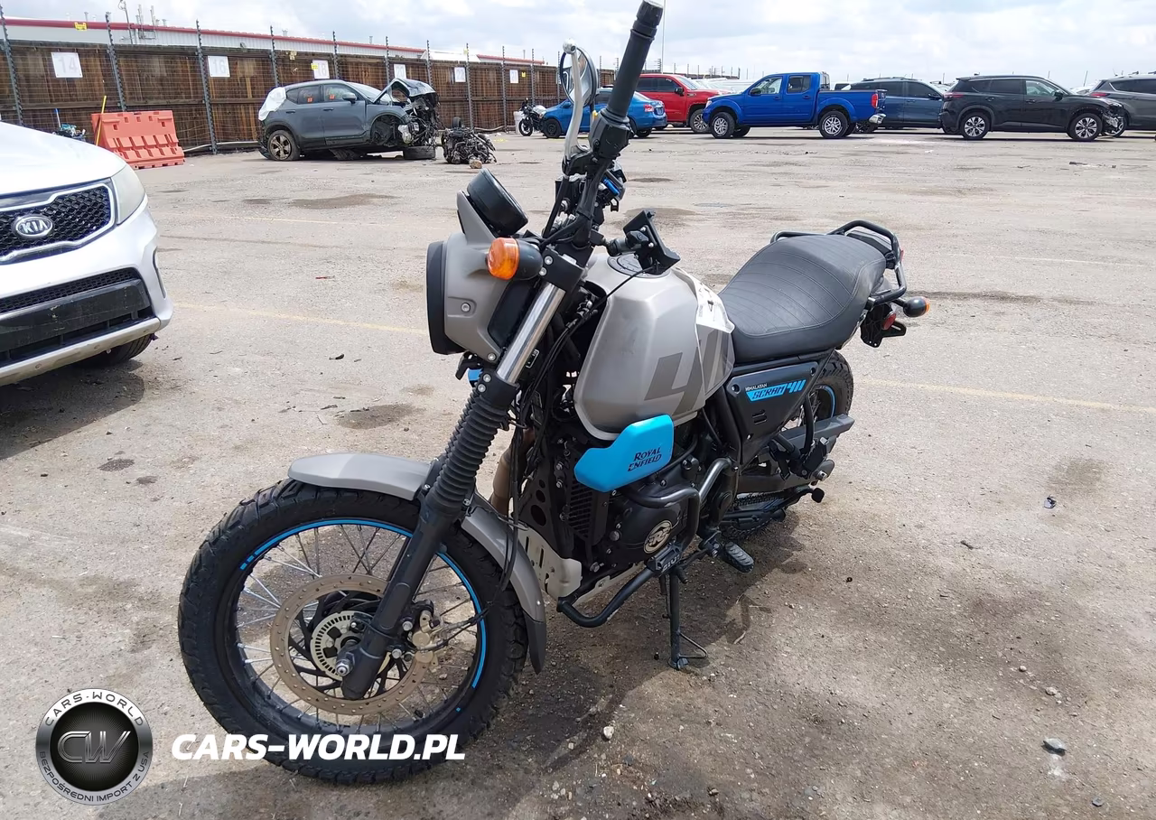 2023 Royal Enfield Motors Scram 411 VIN:ME3GFM240PK401785 - 2