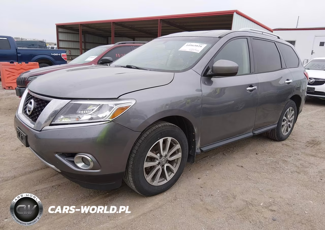 2016 Nissan Pathfinder Platinum-S-Sl-Sv VIN:5N1AR2MM4GC617814 - 2