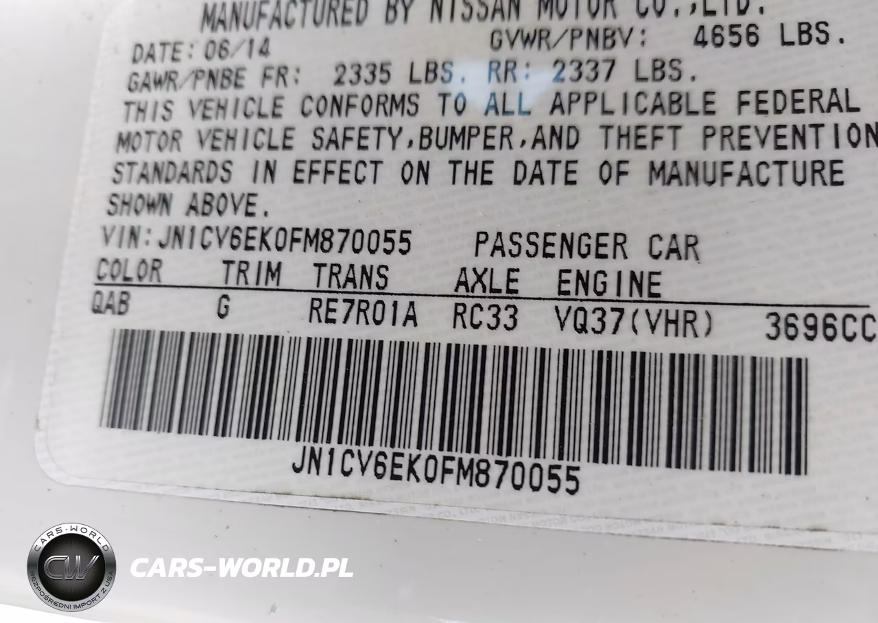 2015 Infiniti Q60 S Limited VIN:JN1CV6EK0FM870055 - 9
