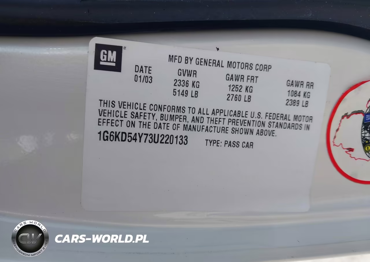 2003 Cadillac Deville Standard VIN:1G6KD54Y73U220133 - 9