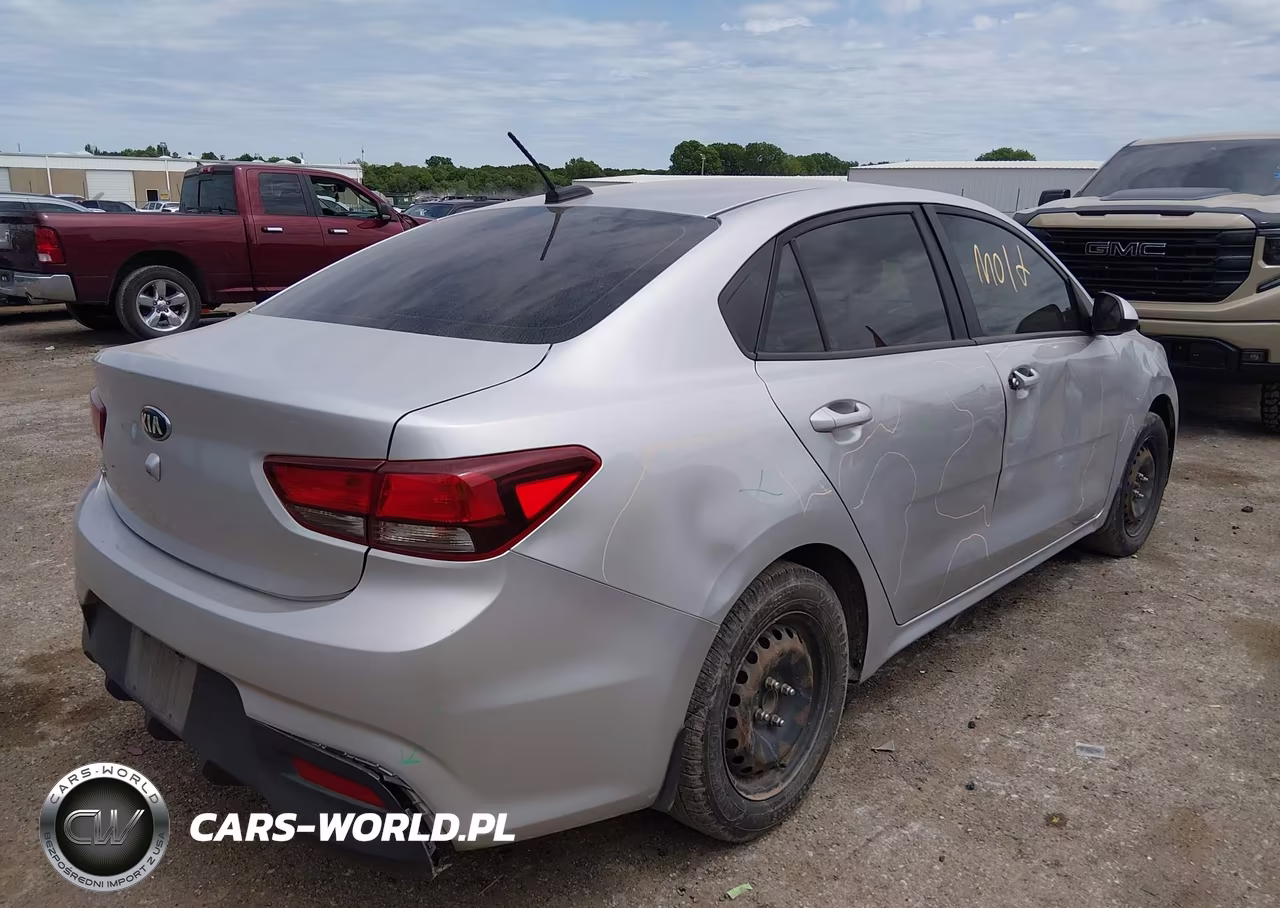 2019 Kia Rio Lx VIN:3KPA24AB0KE237247 - 4