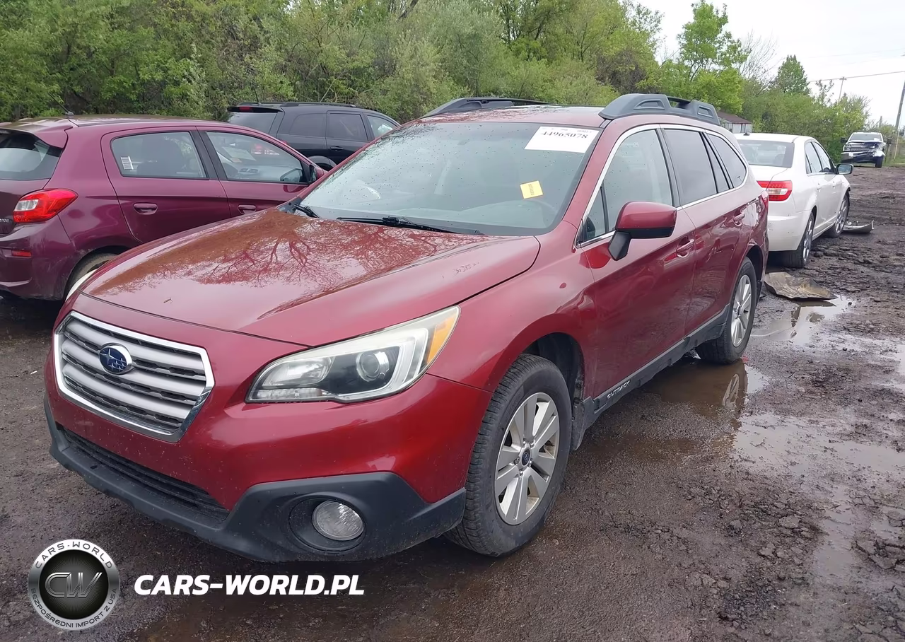 2015 Subaru Outback 2.5I Premium VIN:4S4BSBEC3F3225713 - 2