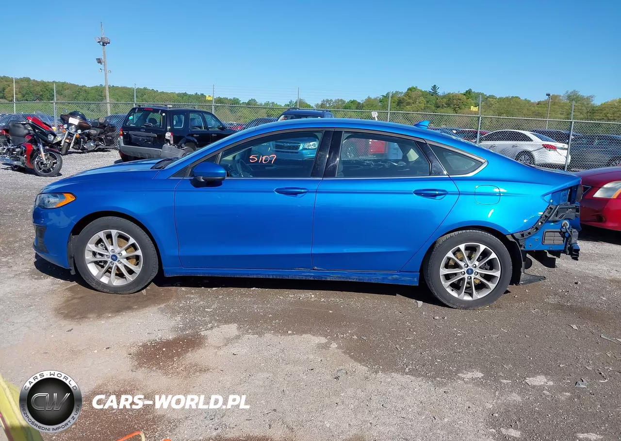 2019 Ford Fusion Se VIN:3FA6P0HD2KR279781 - 15