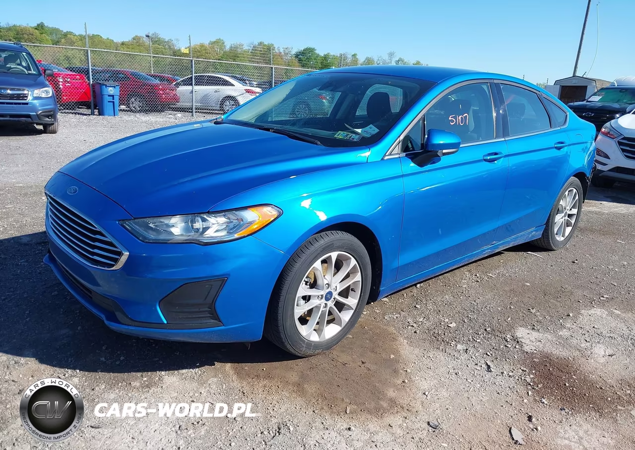 2019 Ford Fusion Se VIN:3FA6P0HD2KR279781 - 2