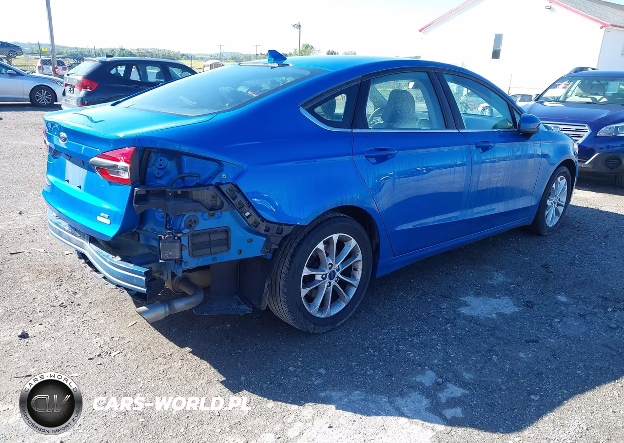 2019 Ford Fusion Se VIN:3FA6P0HD2KR279781 - 4