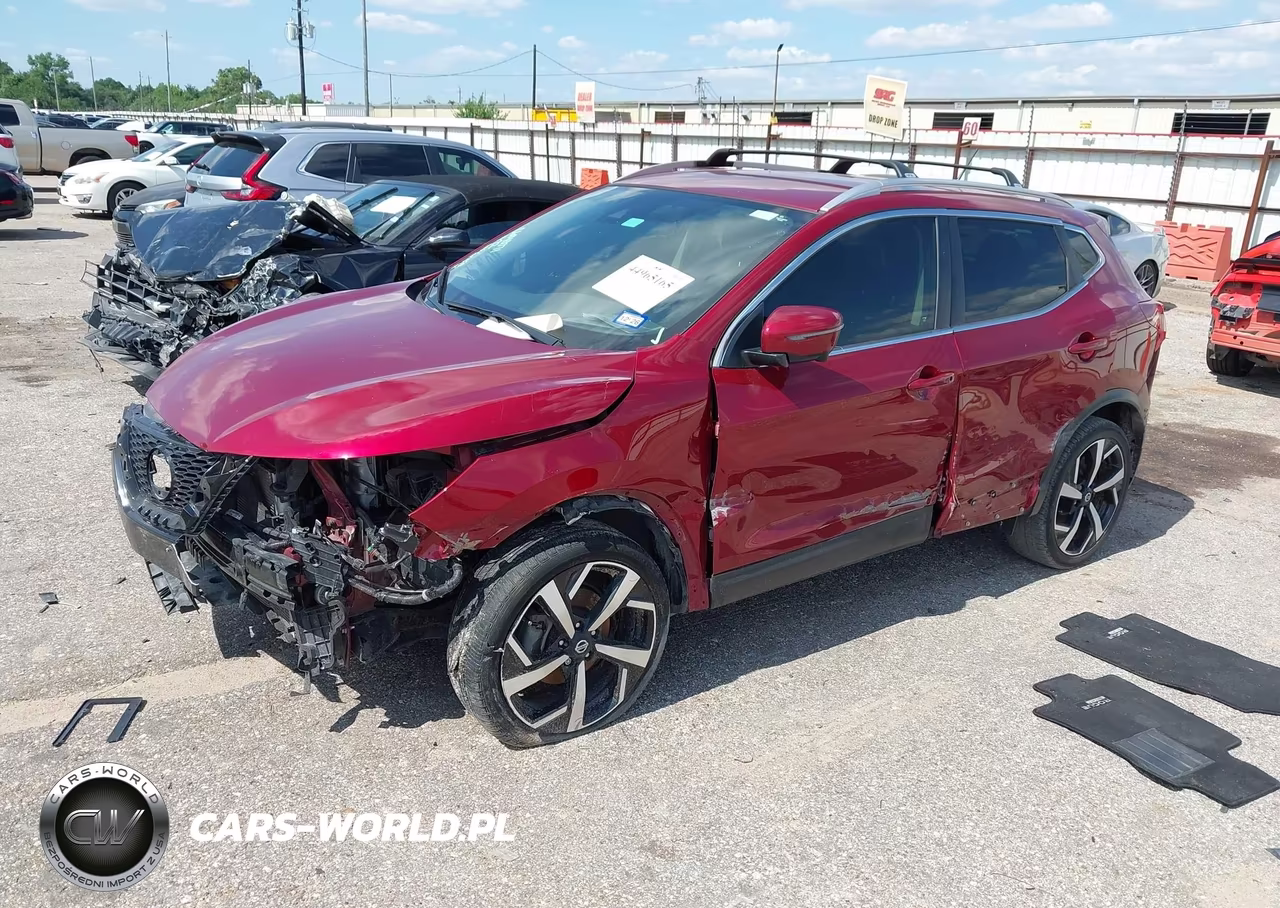 2021 Nissan Rogue Sport Sl Fwd Xtronic Cvt VIN:JN1BJ1CV4MW303131 - 2
