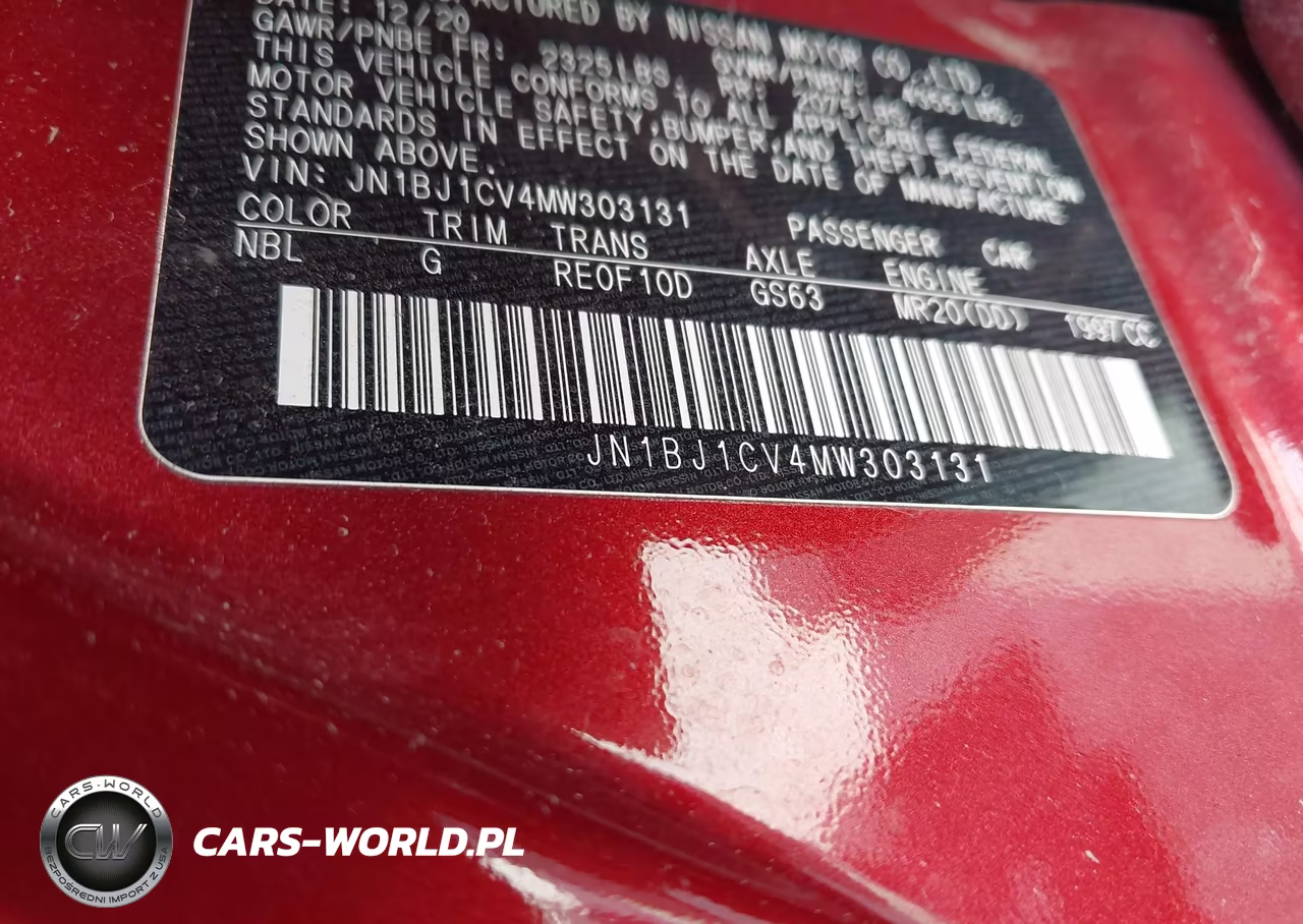 2021 Nissan Rogue Sport Sl Fwd Xtronic Cvt VIN:JN1BJ1CV4MW303131 - 9