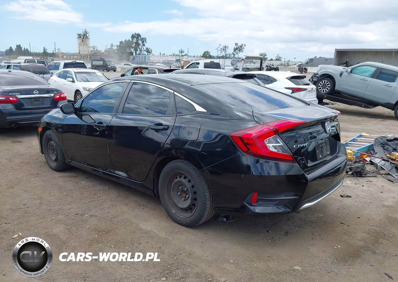 2020 Honda Civic Lx VIN:2HGFC2F63LH511406 - 3