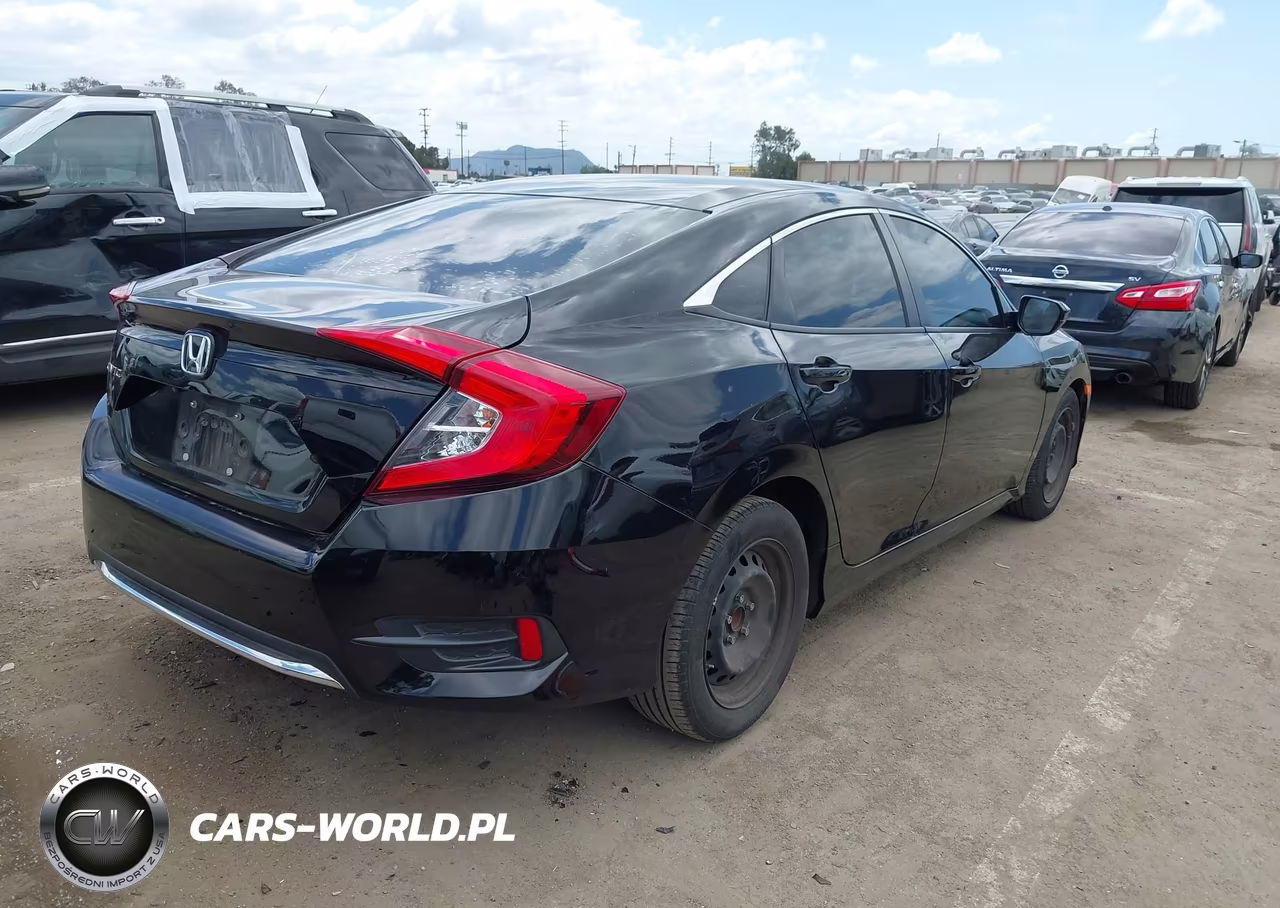 2020 Honda Civic Lx VIN:2HGFC2F63LH511406 - 4