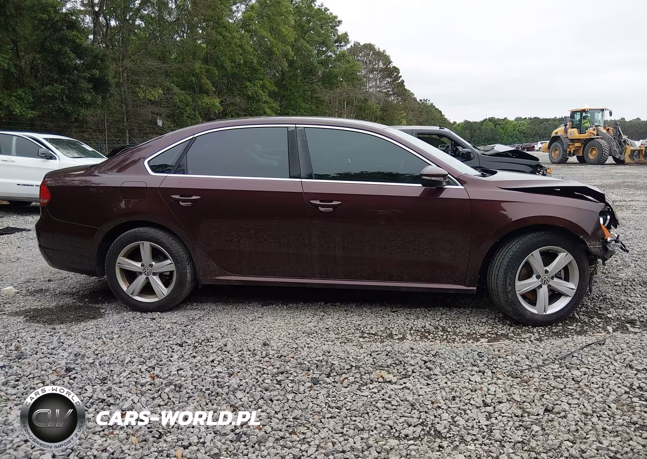 2012 Volkswagen Passat 2.0L Tdi Se VIN:1VWBN7A35CC096106 - 13