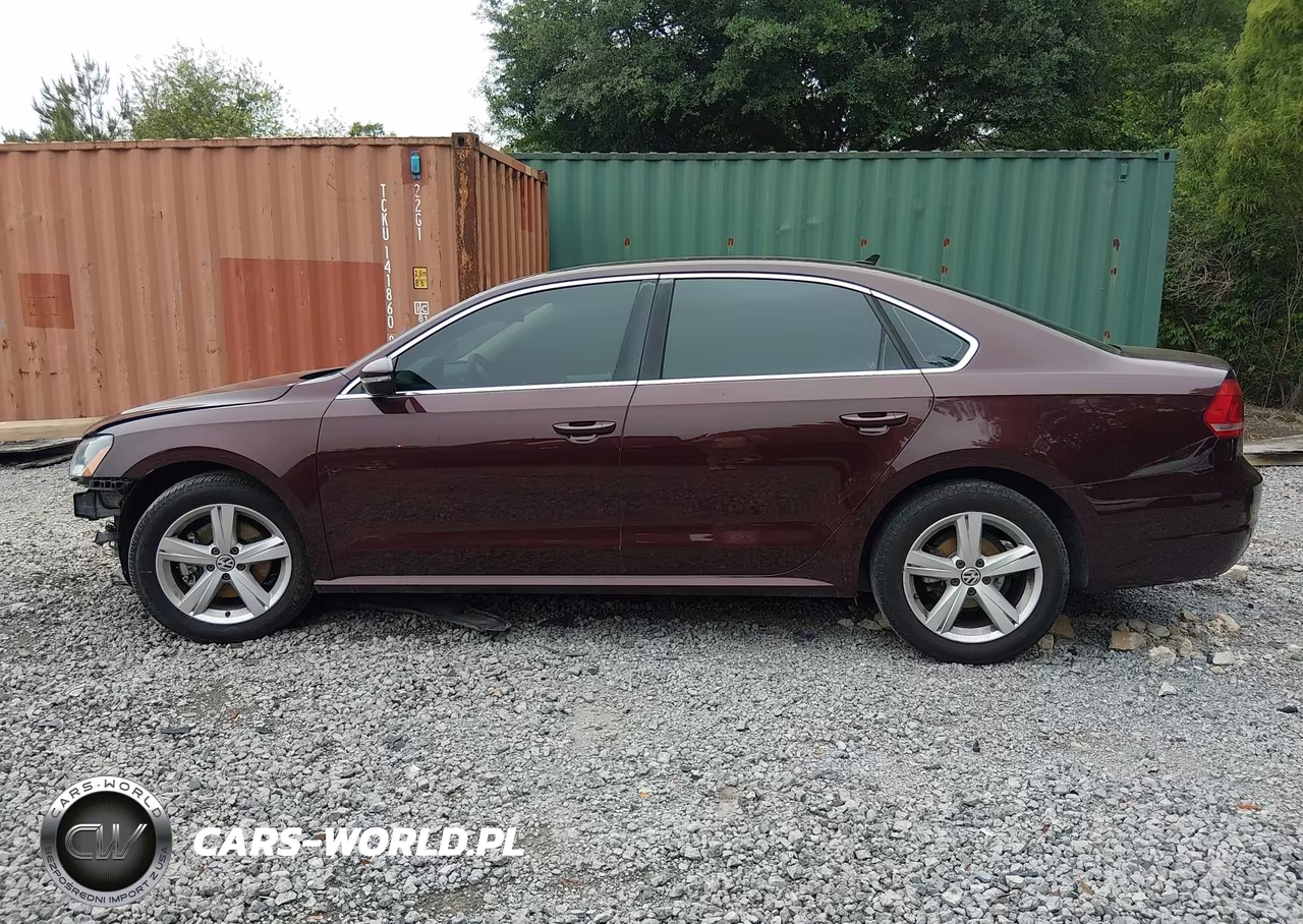 2012 Volkswagen Passat 2.0L Tdi Se VIN:1VWBN7A35CC096106 - 14