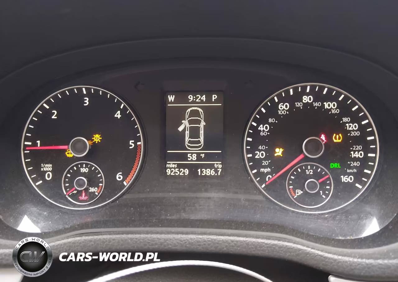 2012 Volkswagen Passat 2.0L Tdi Se VIN:1VWBN7A35CC096106 - 7