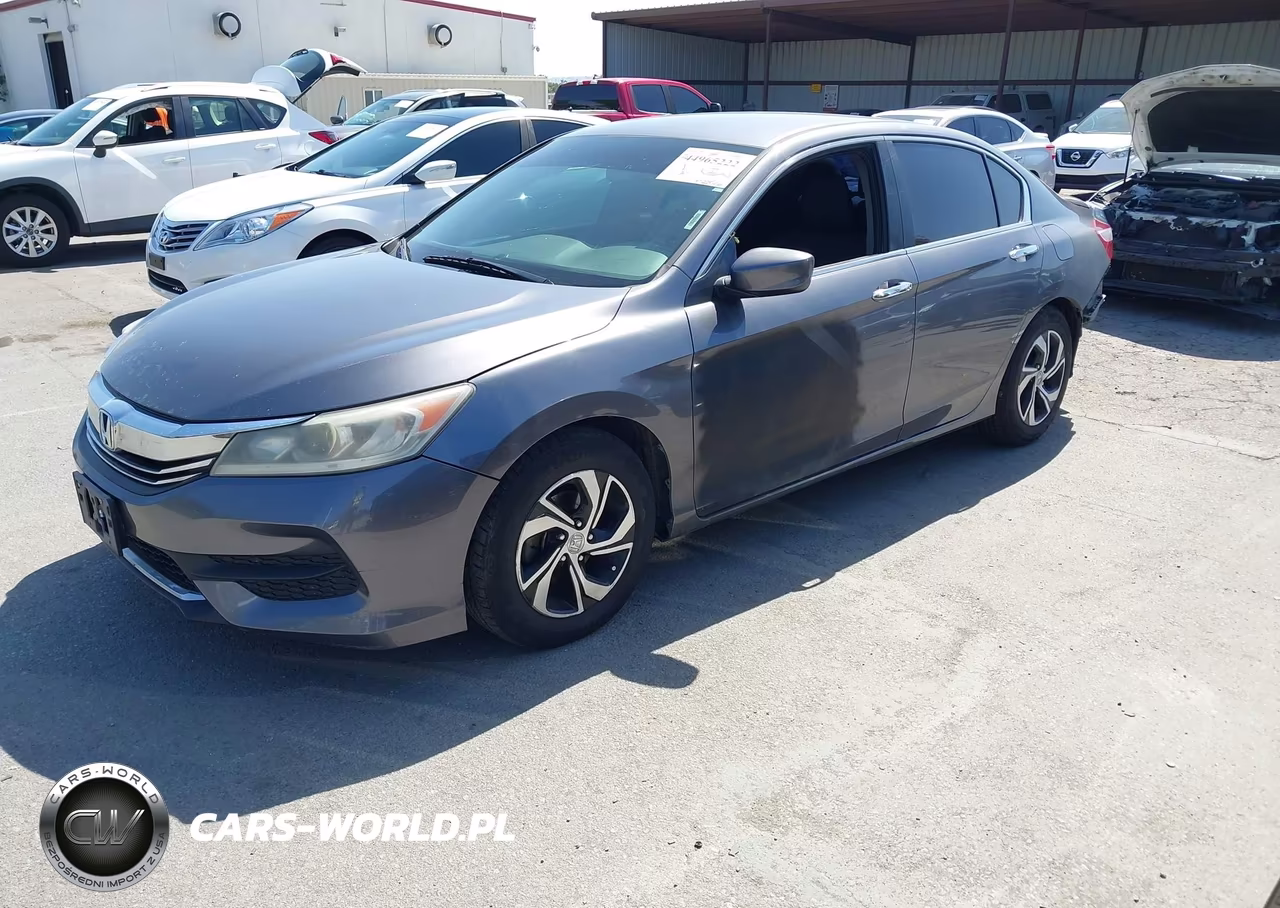 2016 Honda Accord Lx VIN:1HGCR2F31GA012275 - 2