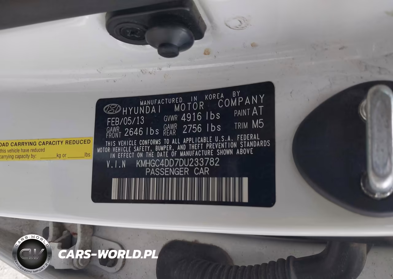 2013 Hyundai Genesis 3.8 VIN:KMHGC4DD7DU233782 - 9