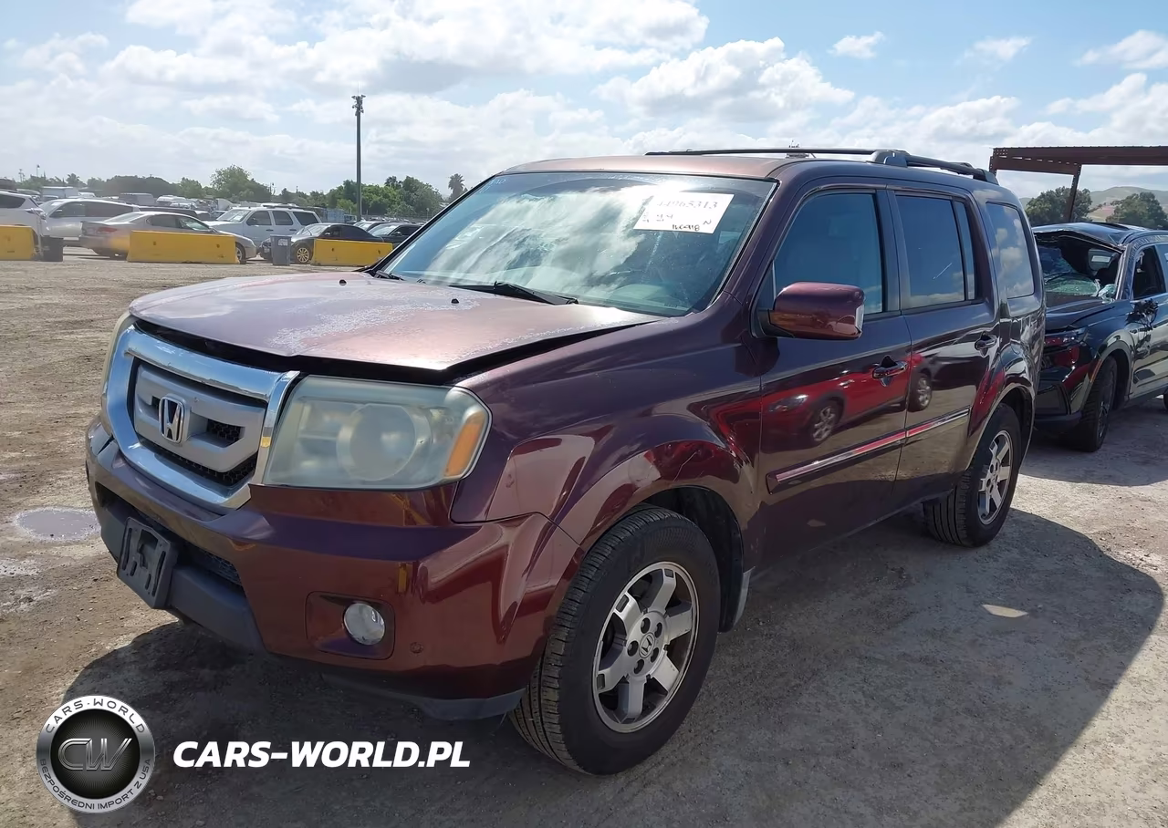 2009 Honda Pilot Touring VIN:5FNYF38999B021658 - 2