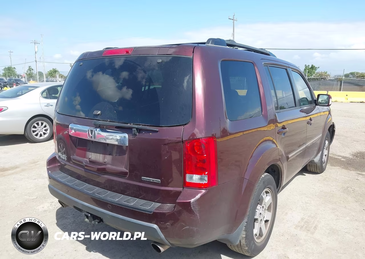 2009 Honda Pilot Touring VIN:5FNYF38999B021658 - 4