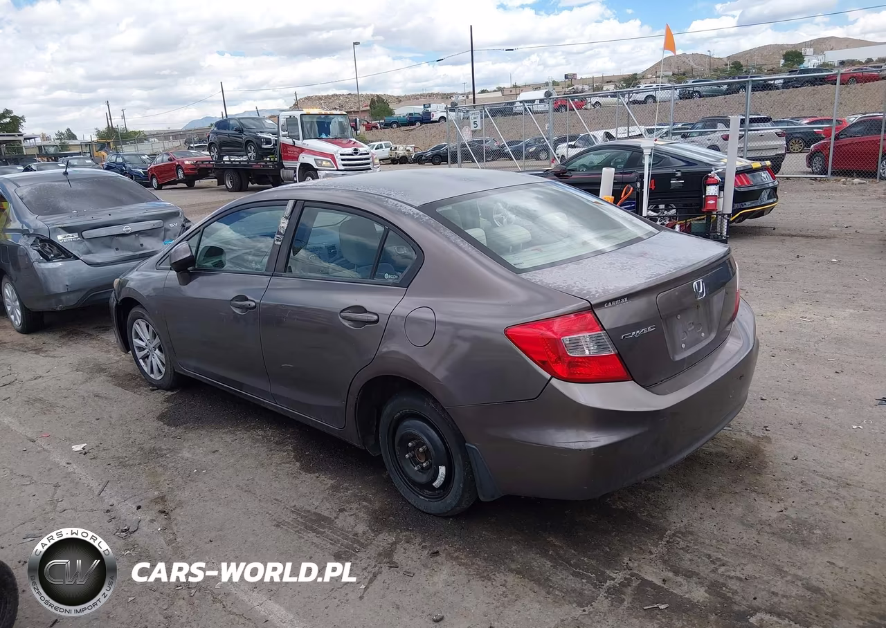 2012 Honda Civic Ex VIN:2HGFB2F80CH581515 - 3