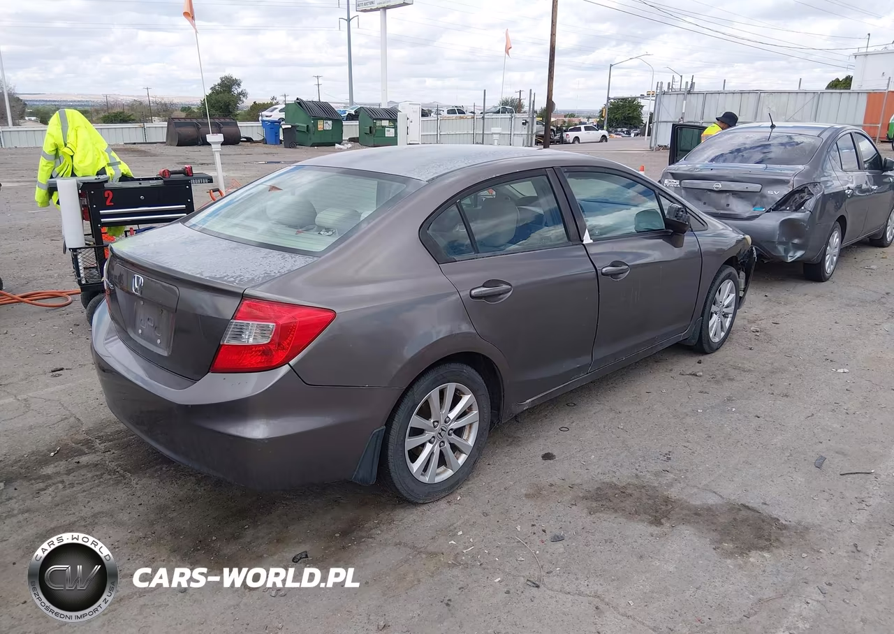 2012 Honda Civic Ex VIN:2HGFB2F80CH581515 - 4