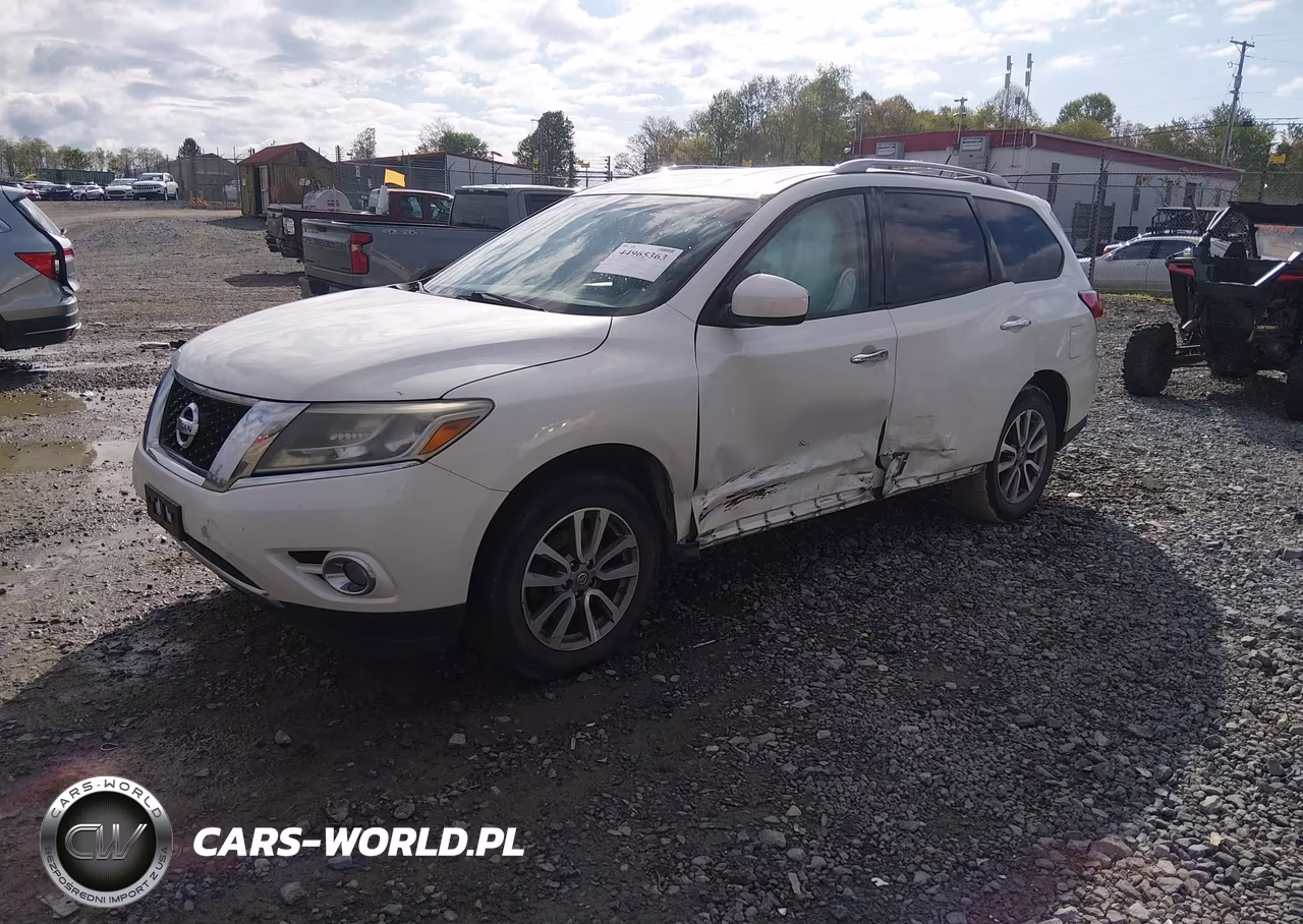 2015 Nissan Pathfinder Sv VIN:5N1AR2MN2FC609492 - 2