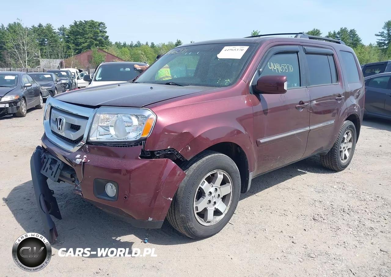 2009 Honda Pilot Touring VIN:5FNYF48829B027671 - 2