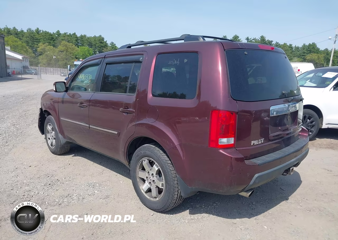 2009 Honda Pilot Touring VIN:5FNYF48829B027671 - 3