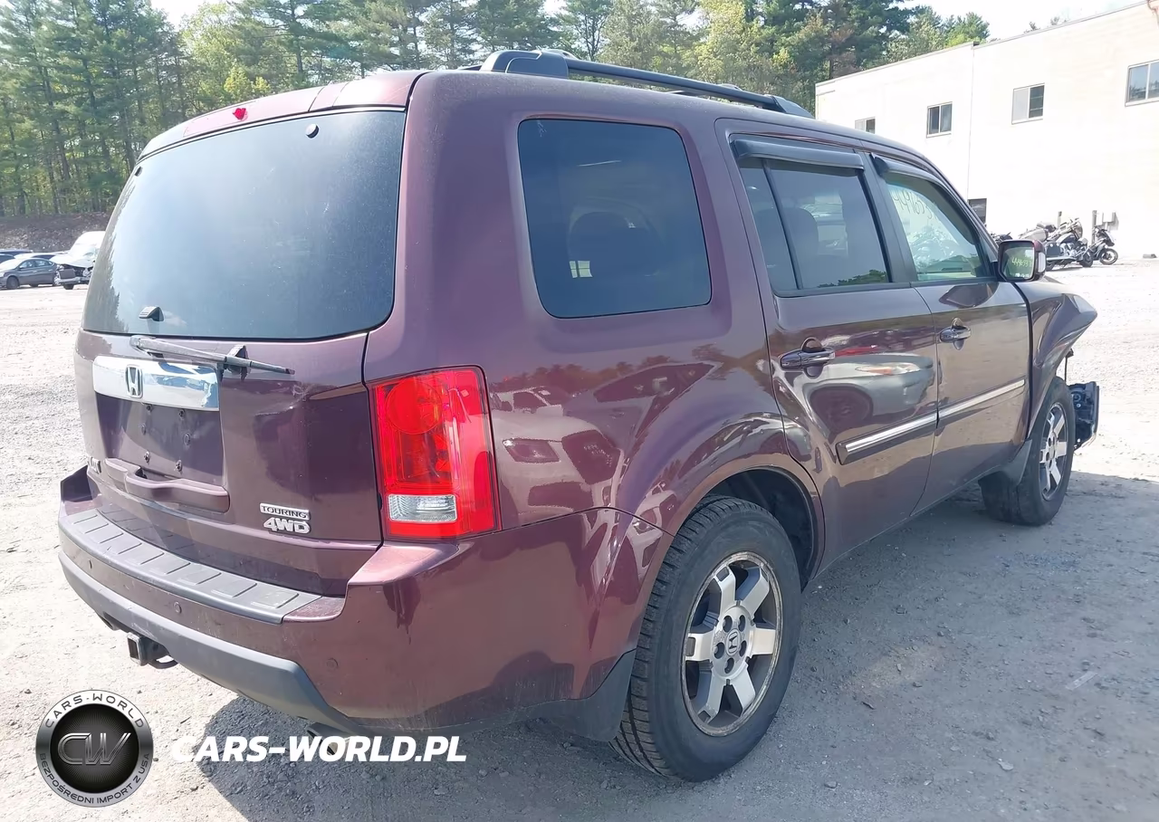 2009 Honda Pilot Touring VIN:5FNYF48829B027671 - 4