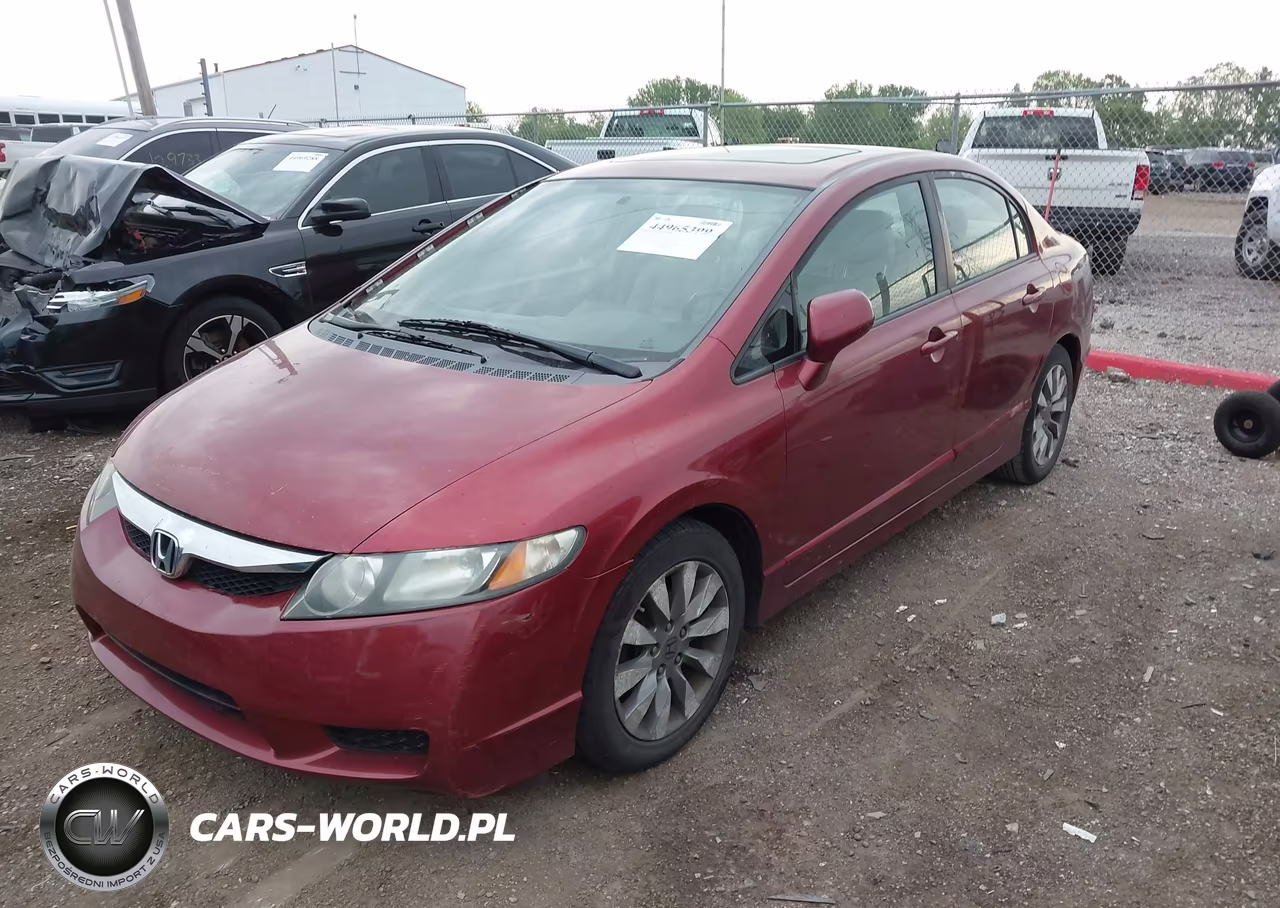 2009 Honda Civic Ex-L VIN:1HGFA16919L006745 - 2