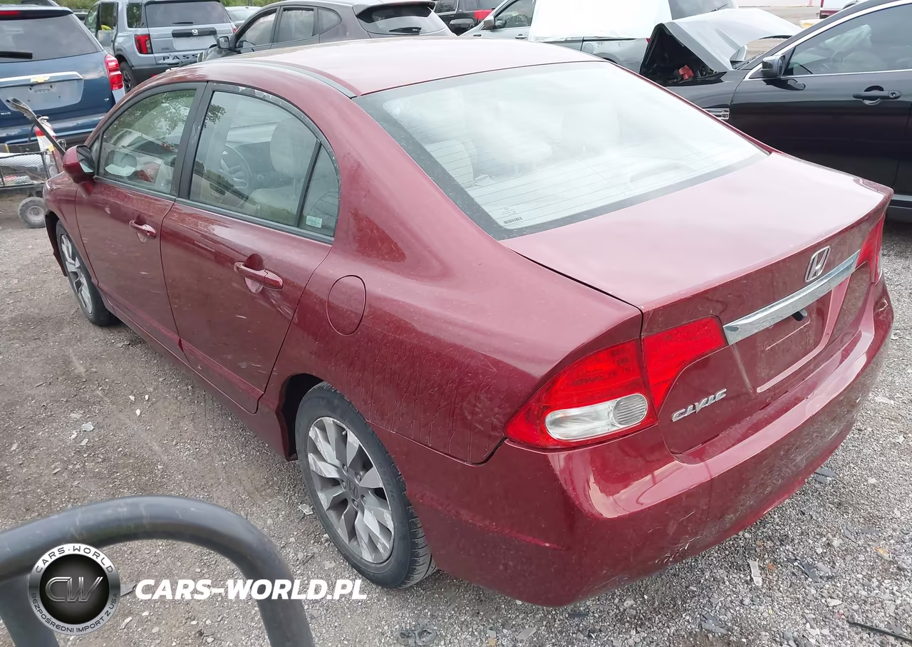 2009 Honda Civic Ex-L VIN:1HGFA16919L006745 - 3