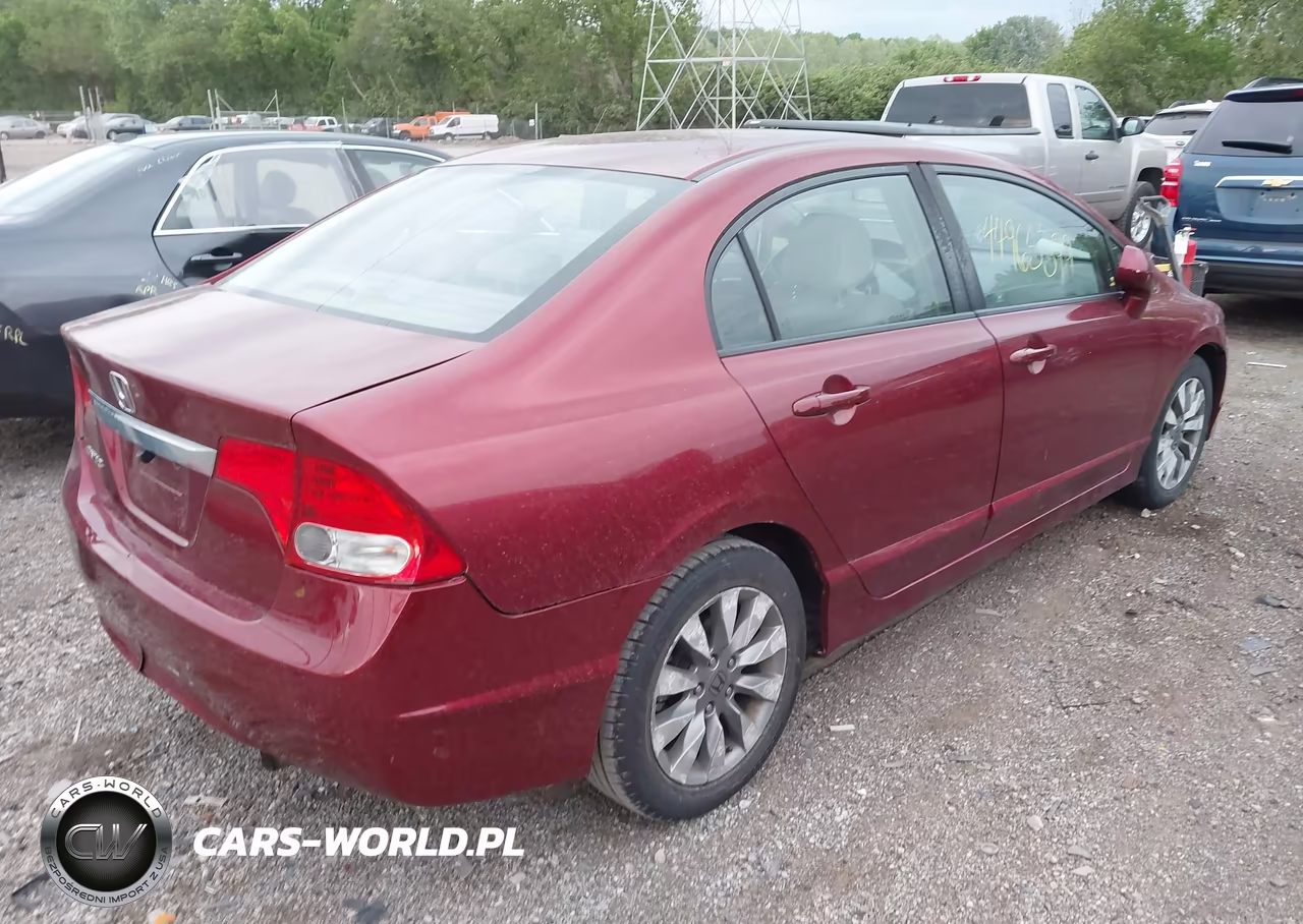 2009 Honda Civic Ex-L VIN:1HGFA16919L006745 - 4