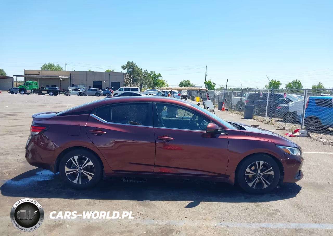 2020 Nissan Sentra Sv Xtronic Cvt VIN:3N1AB8CV0LY261971 - 12