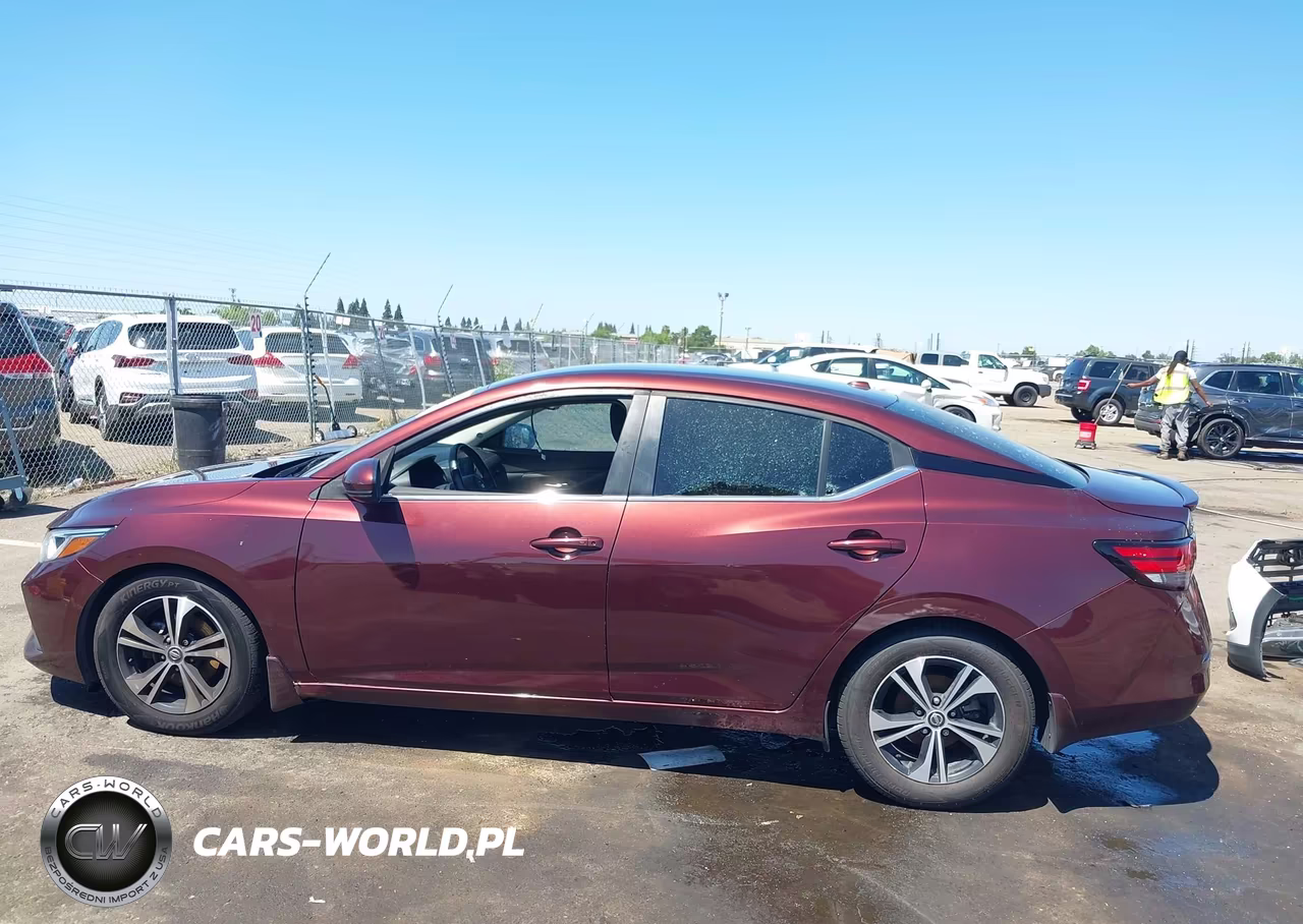 2020 Nissan Sentra Sv Xtronic Cvt VIN:3N1AB8CV0LY261971 - 13