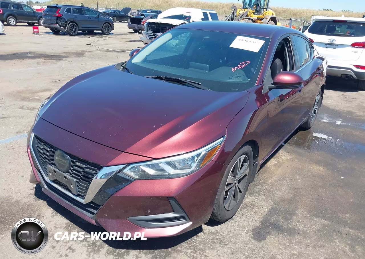 2020 Nissan Sentra Sv Xtronic Cvt VIN:3N1AB8CV0LY261971 - 2