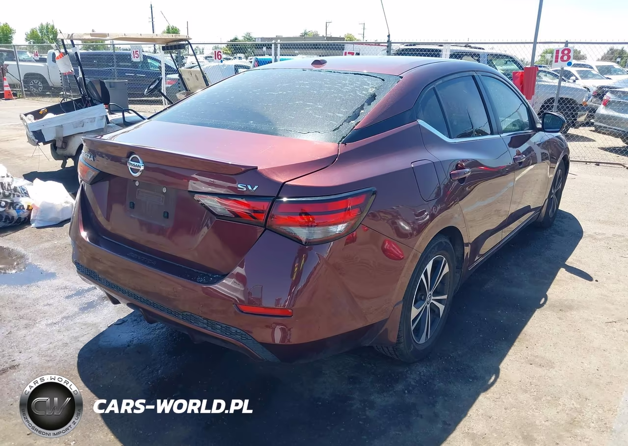 2020 Nissan Sentra Sv Xtronic Cvt VIN:3N1AB8CV0LY261971 - 4