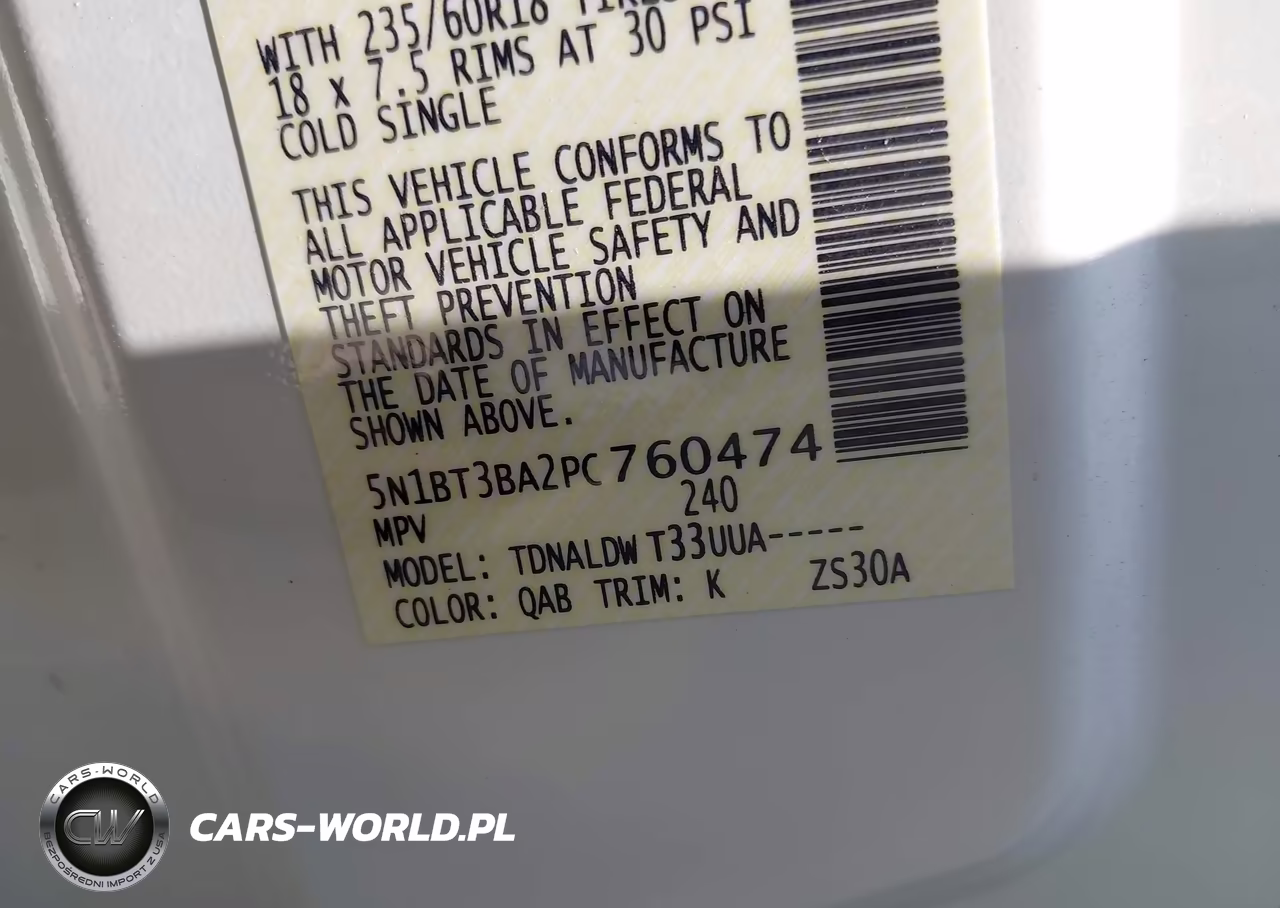 2023 Nissan Rogue Sv Fwd VIN:5N1BT3BA2PC760474 - 9