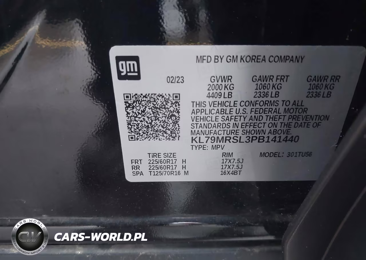 2023 Chevrolet Trailblazer Awd Lt VIN:KL79MRSL3PB141440 - 9