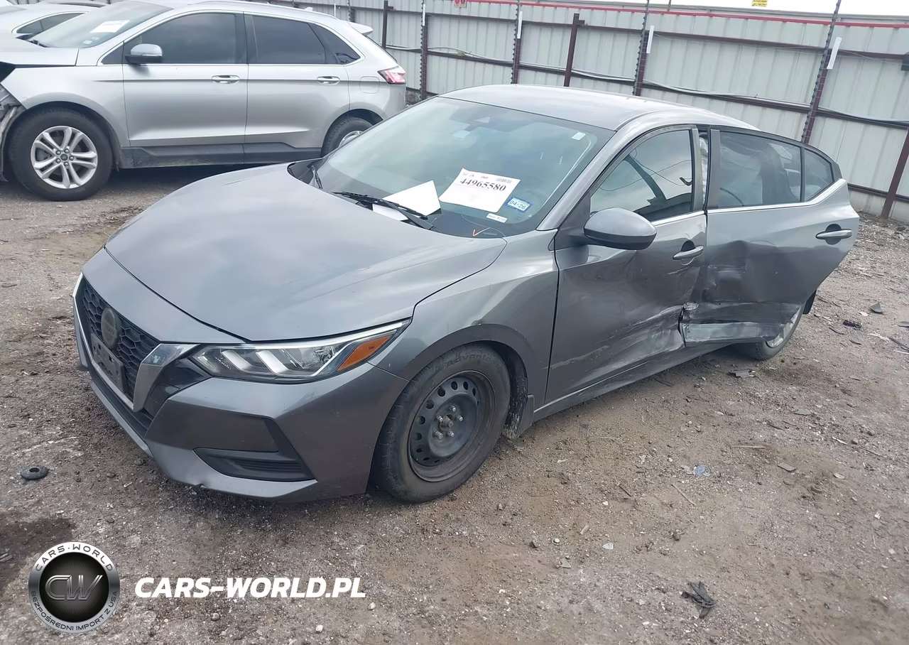 2020 Nissan Sentra S Xtronic Cvt VIN:3N1AB8BV4LY256256 - 2