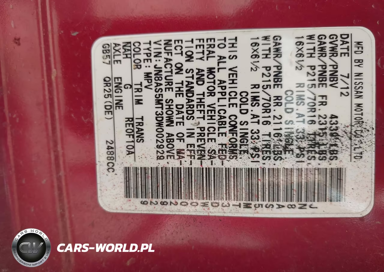 2013 Nissan Rogue S VIN:JN8AS5MT3DW002929 - 9