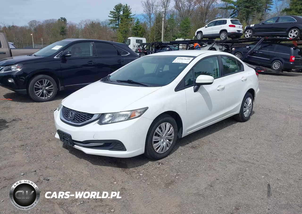 2015 Honda Civic Lx VIN:19XFB2F51FE277761 - 2