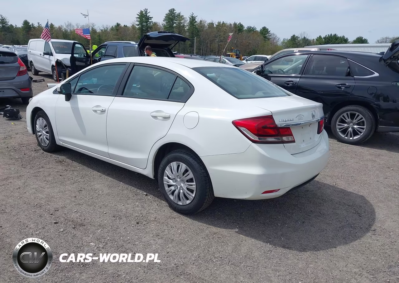 2015 Honda Civic Lx VIN:19XFB2F51FE277761 - 3