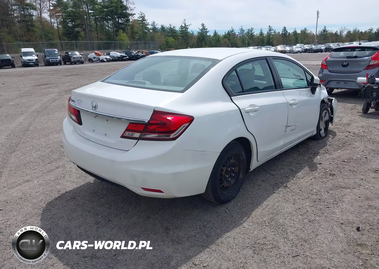 2015 Honda Civic Lx VIN:19XFB2F51FE277761 - 4