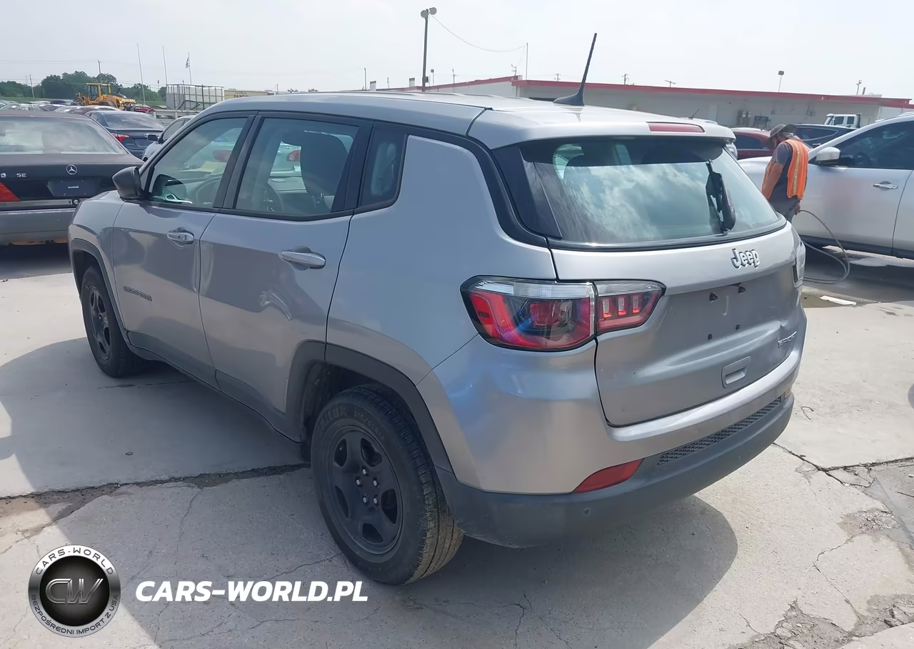 2018 Jeep Compass Sport Fwd VIN:3C4NJCAB8JT471192 - 3