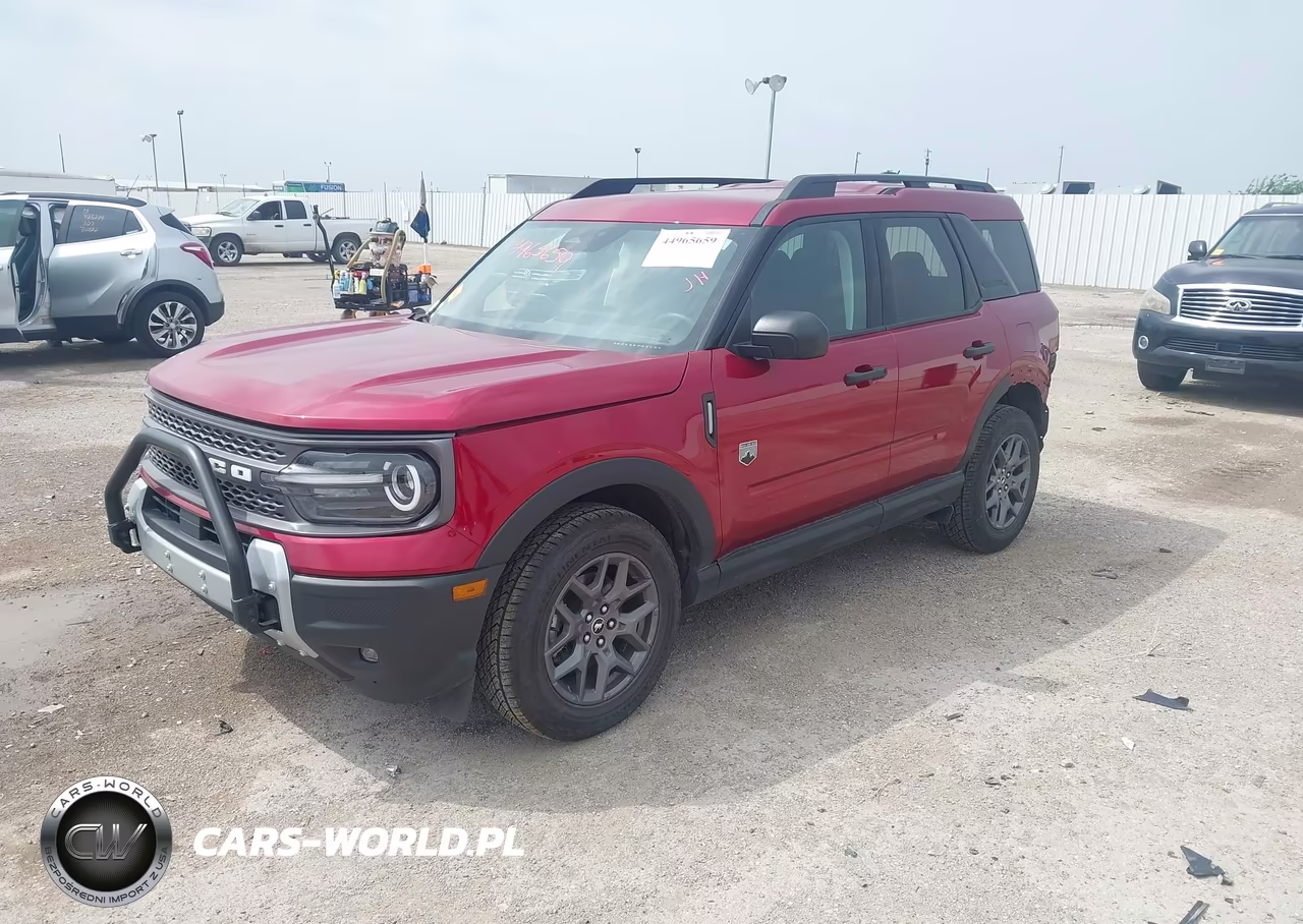 2025 Ford Bronco Sport Big Bend VIN:3FMCR9BN3SRE17434 - 2