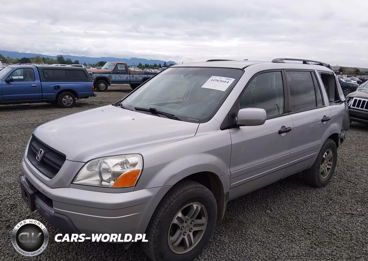 2004 Honda Pilot Ex-L VIN:2HKYF18664H593761 - 2