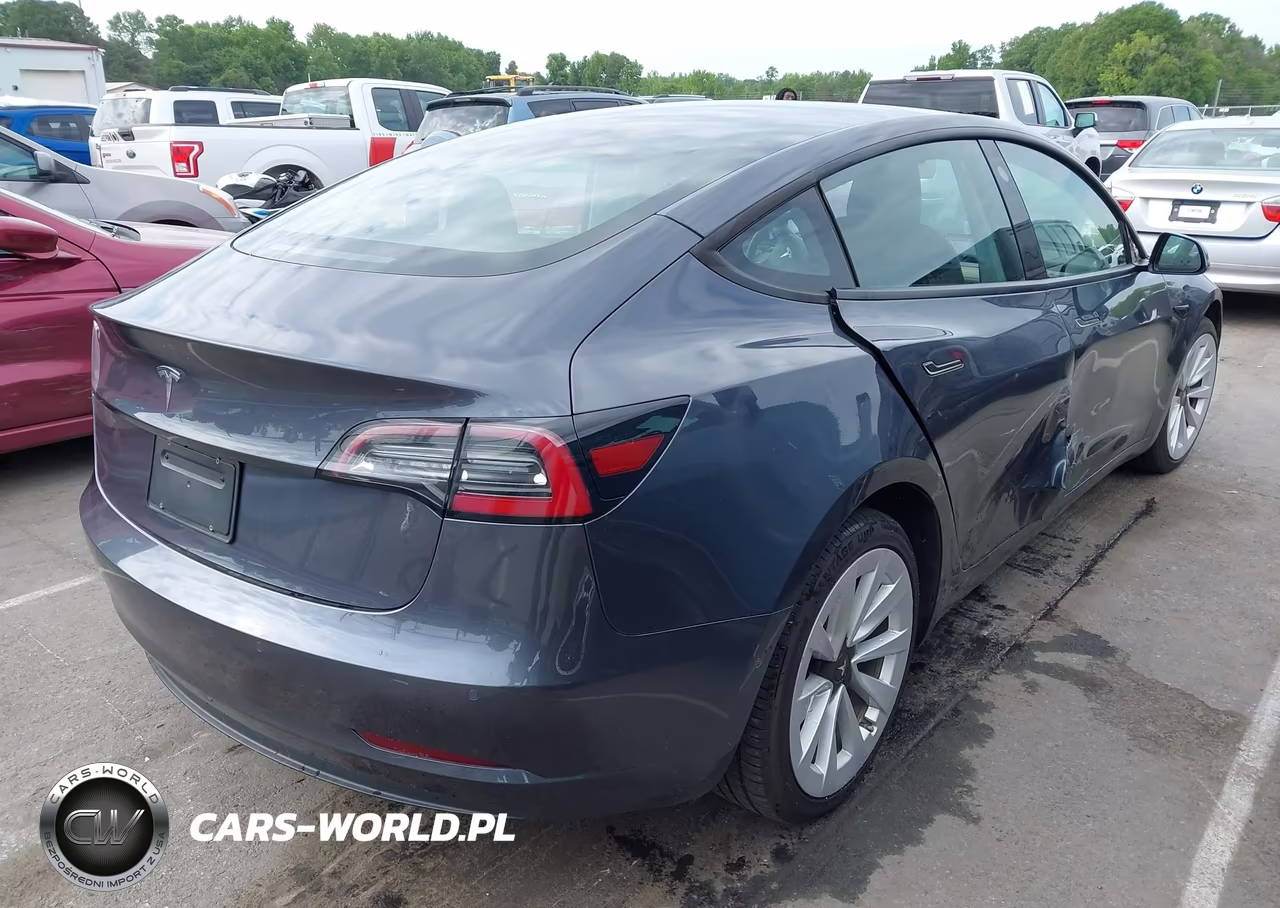 2021 Tesla Model 3 Standard Range Plus Rear-Wheel Drive VIN:5YJ3E1EA0MF977698 - 4